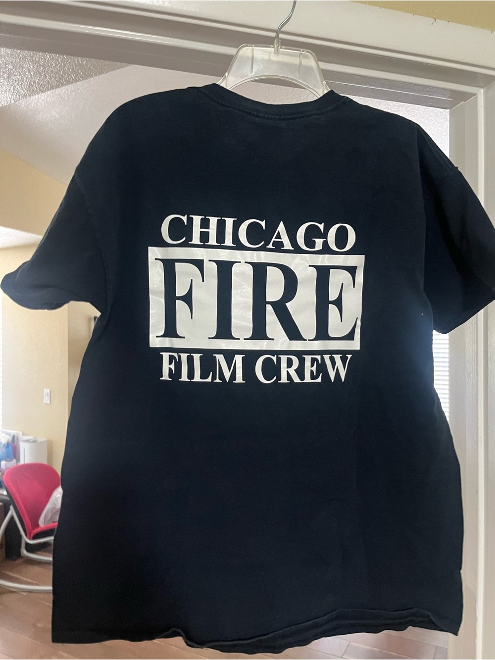 Chicago Fire Film Crew Black Short Sleeve Tee